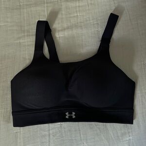 Under Armour Black High-Support Sports Bra